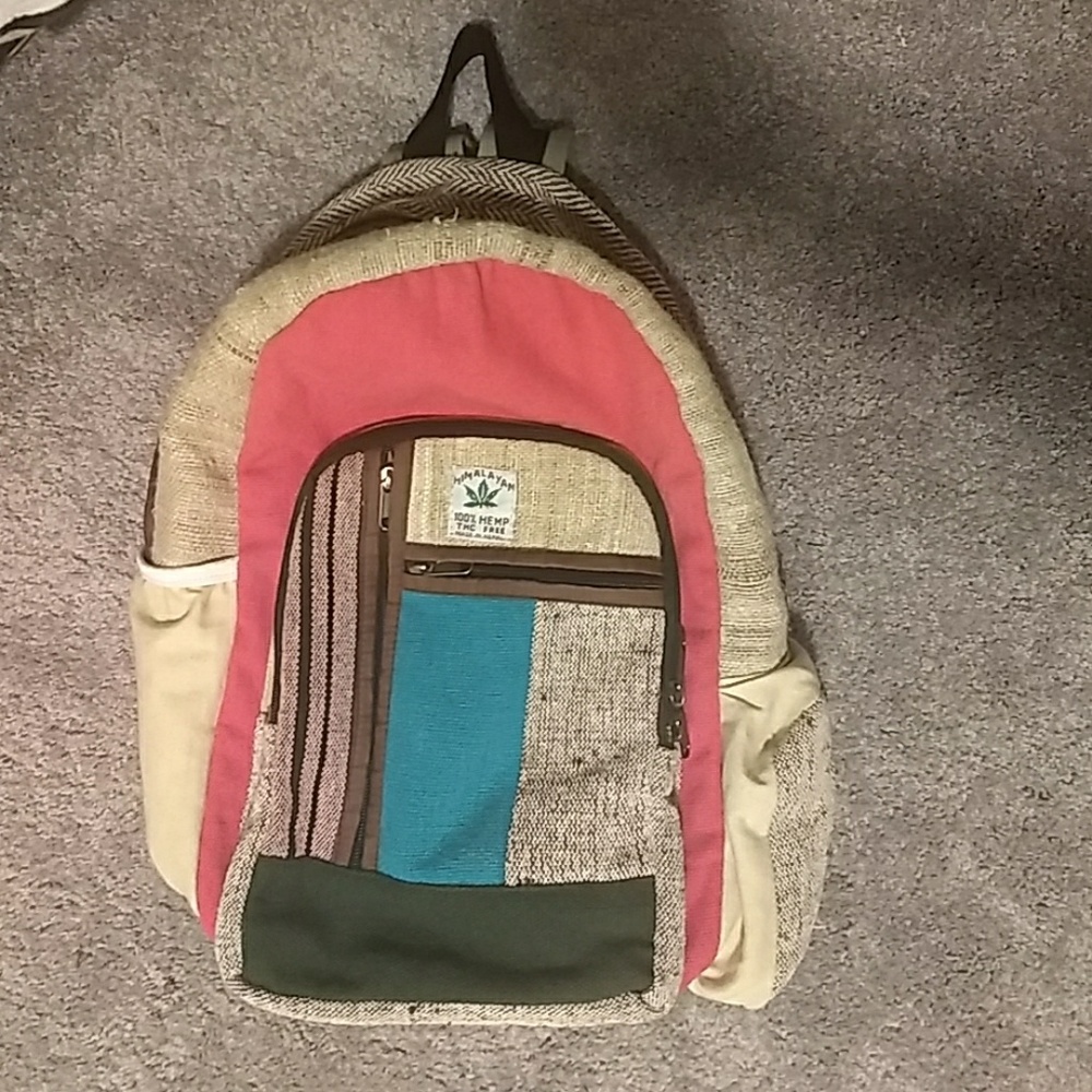 Hippie style backpack